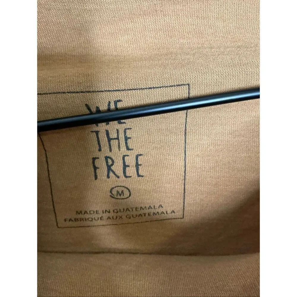 Free People We The Free Supernova Long Sleeve Tee| Mustard in Medium